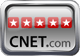 CNET Five Star Editors’ Rating