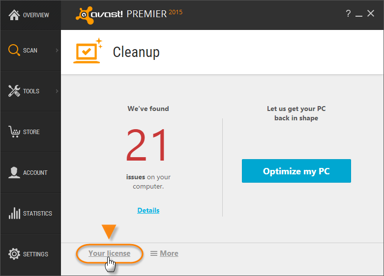 скачать ключ для avast cleanup