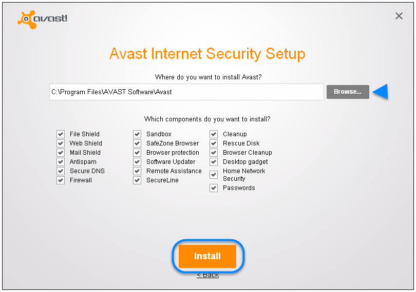 turn off avast online security extension