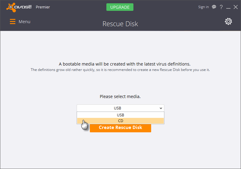 2016 avast rescue disc iso download full