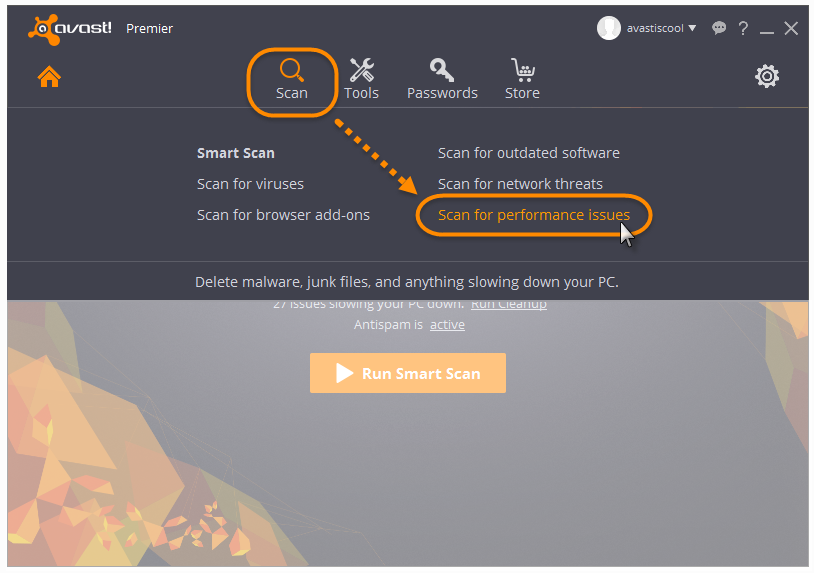 activation code for avast cleanup 2016