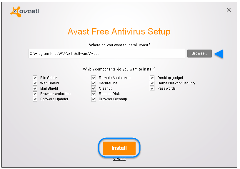 Avast free antivirus setup online 8.0.1483.75