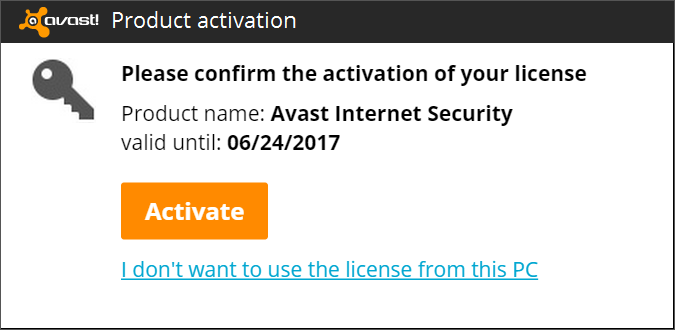 avast passwords activation code free 2016