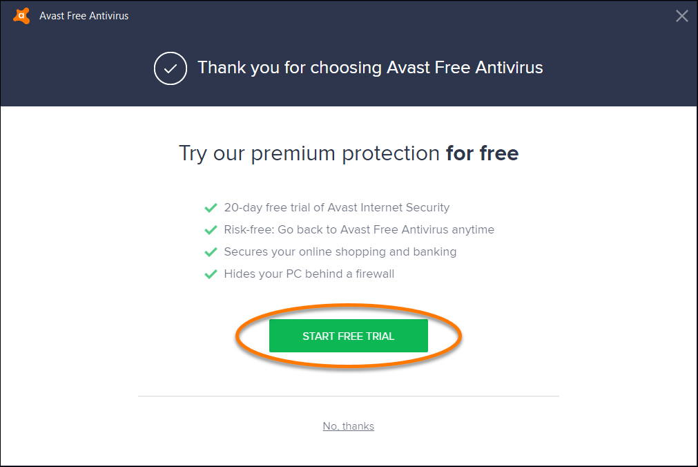 free antivirus trials