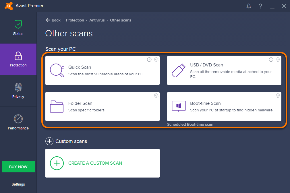 avast security for mac full systems scan