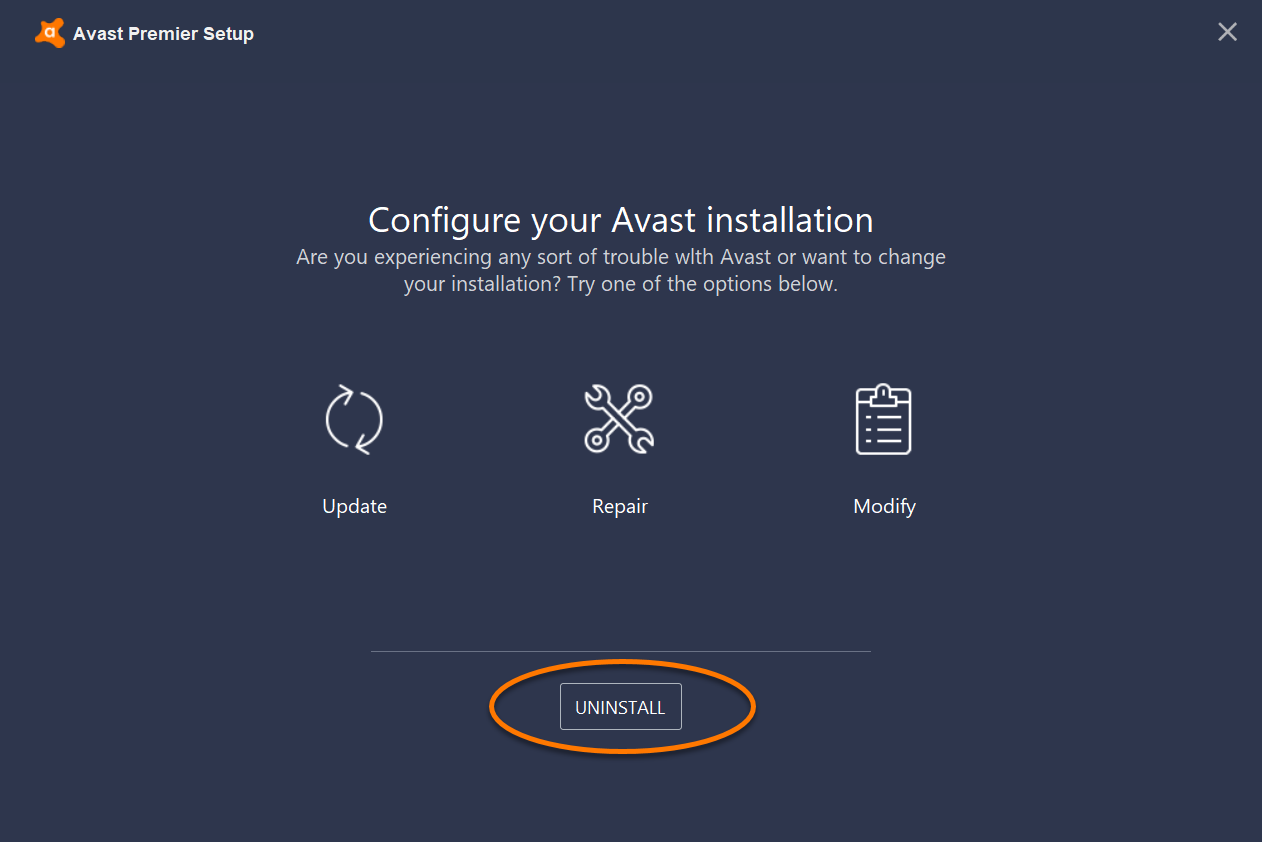 how to uninstall avast antivirus on a tablet