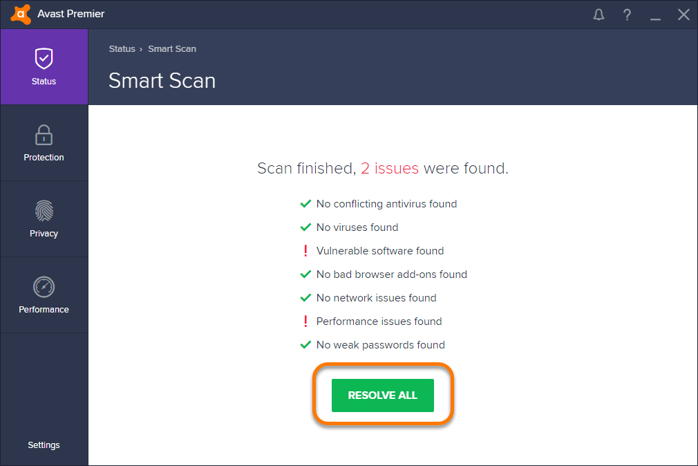 what is avast antivirus free smart scan
