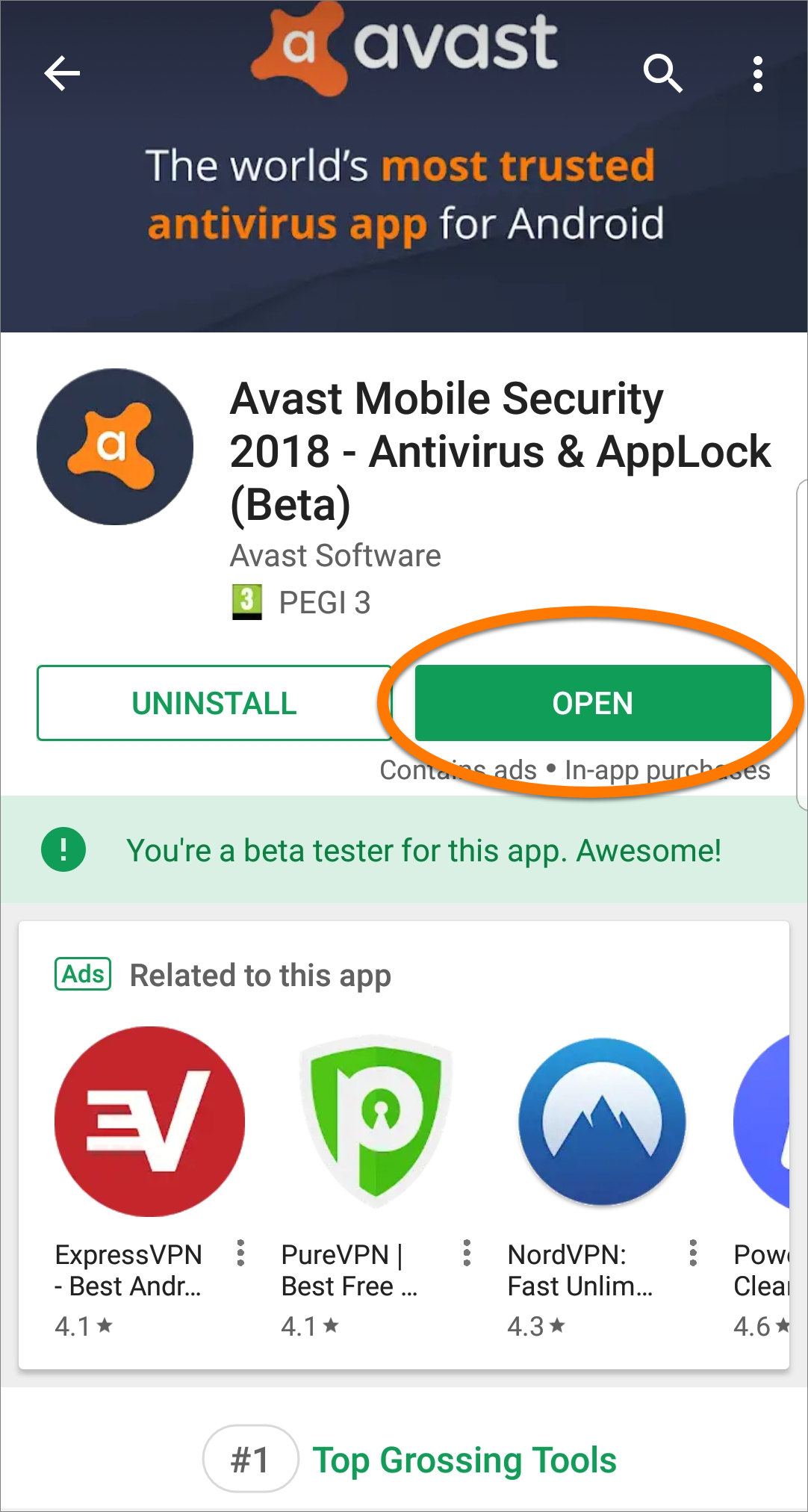 avast mobile security cost