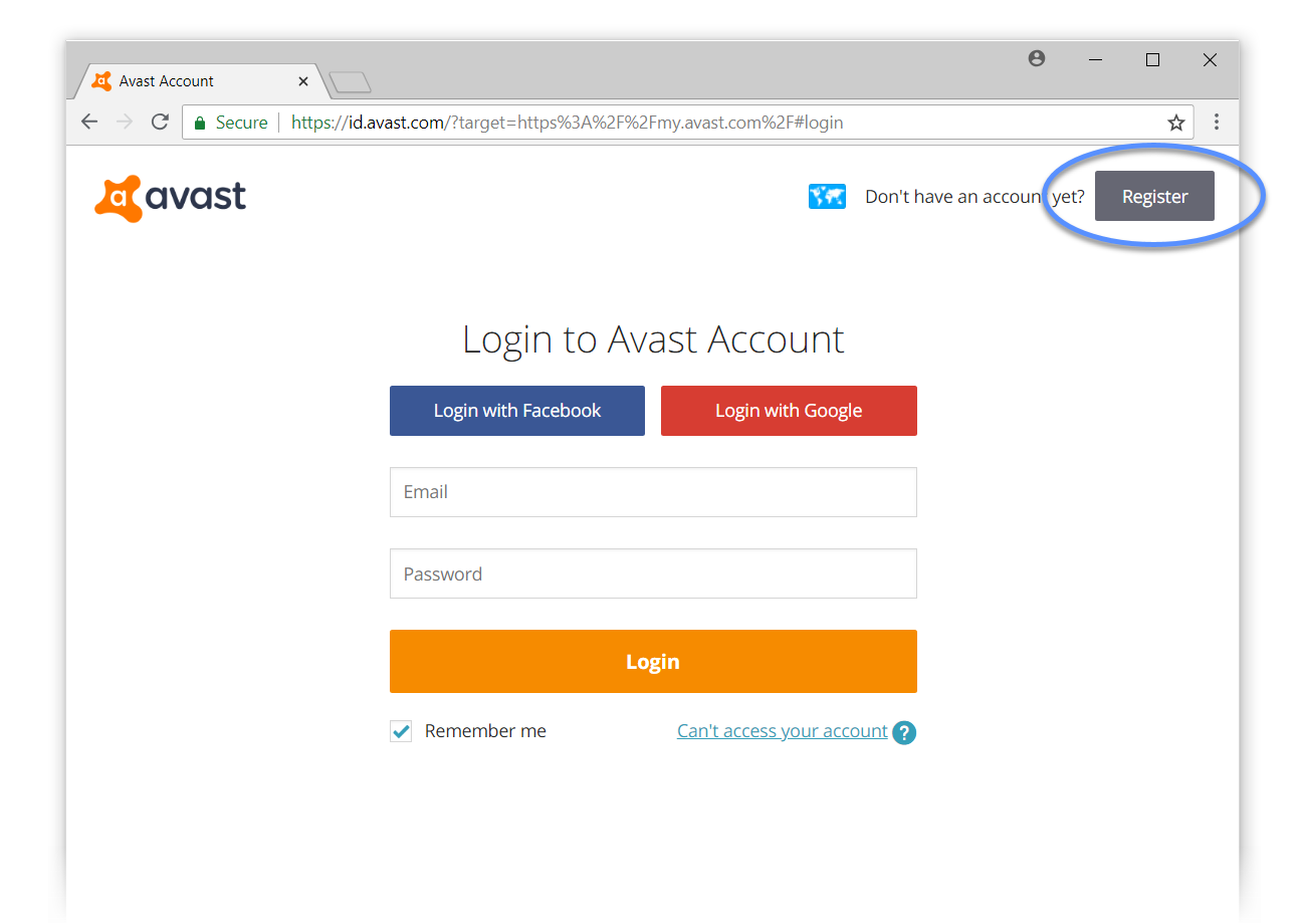 how to add device to avast account