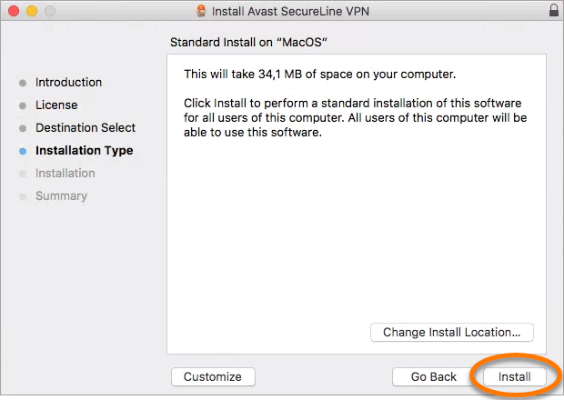 Avast Secureline For+10.7+mac
