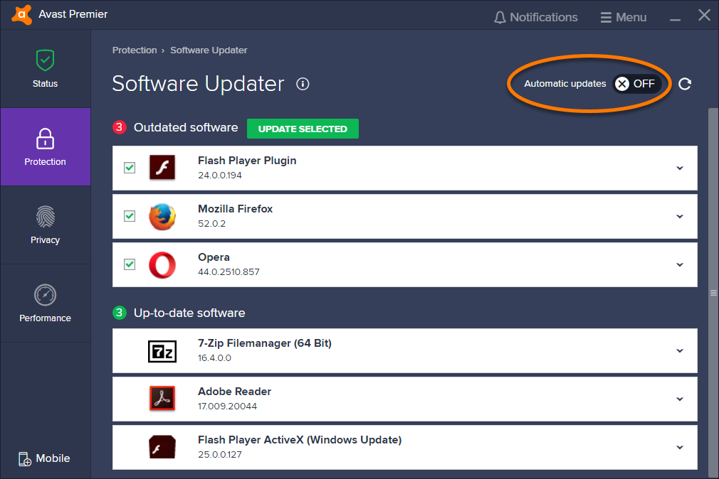 Software Updater - Getting Started | Official Avast Support