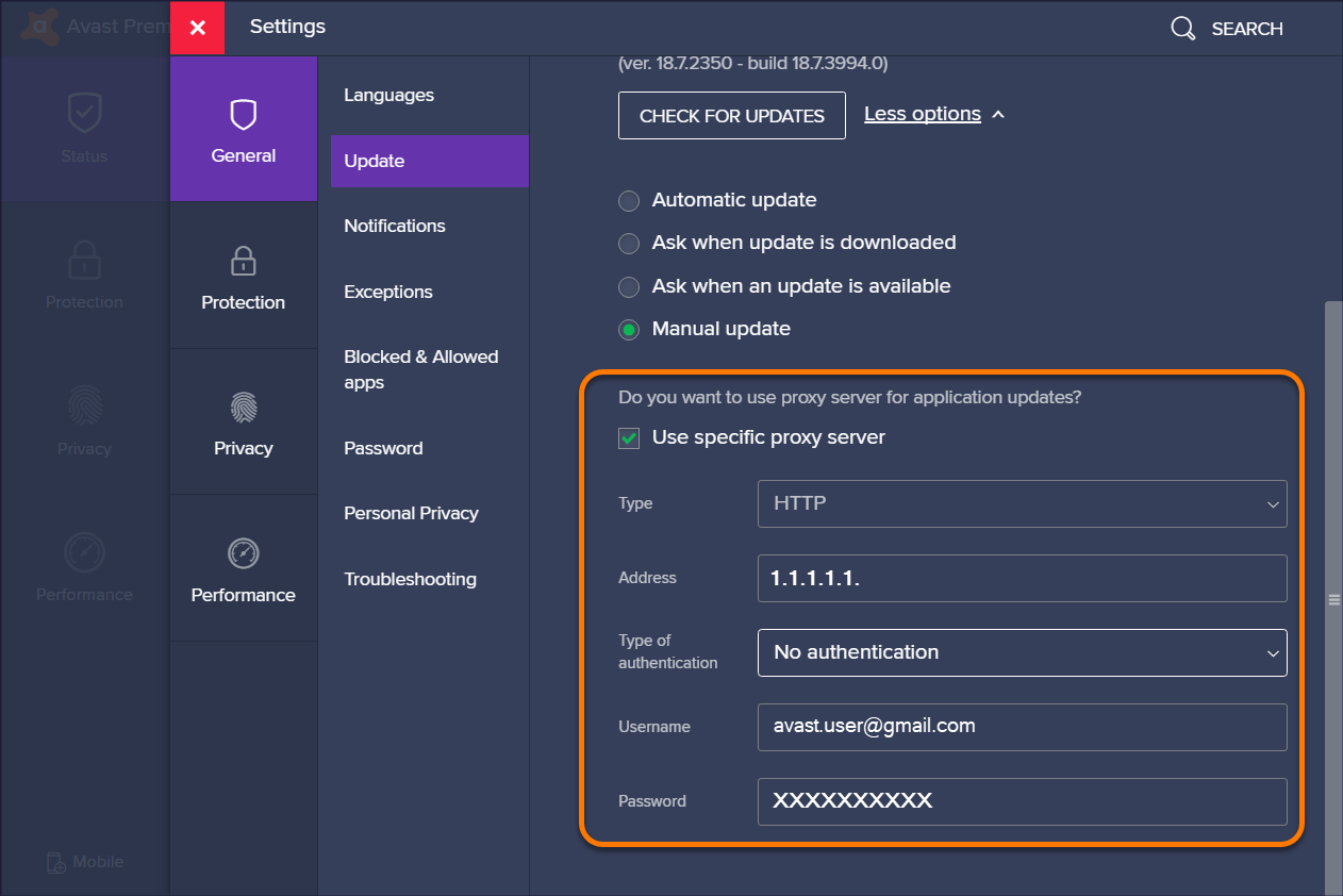 avast free antivirus firewall settings