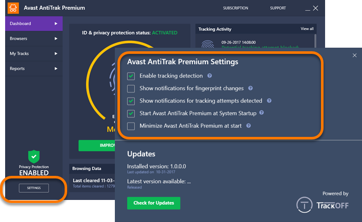 avast antitrack premium free download