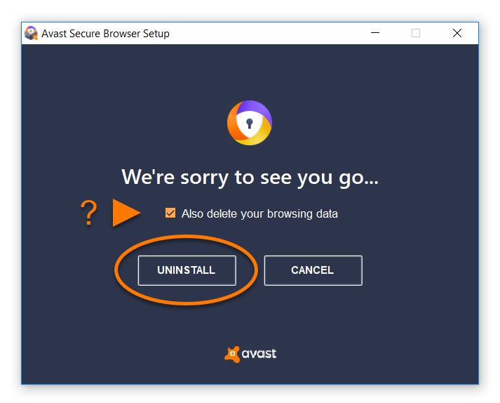 avast browser not working
