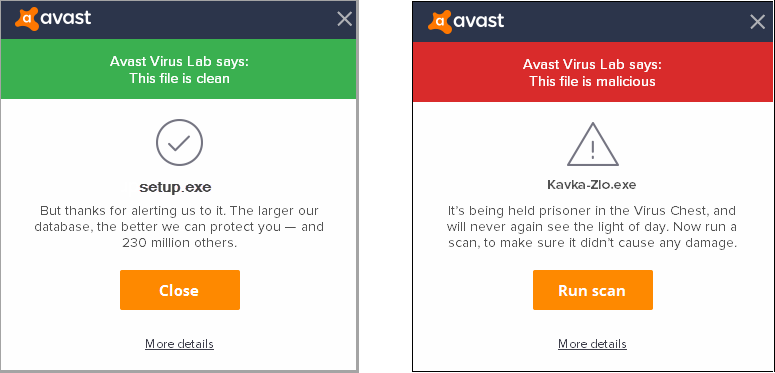 avast threat secured popup