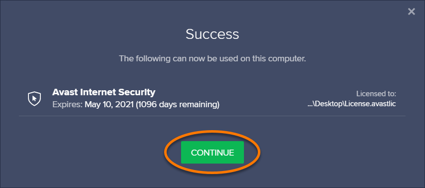 Avast internet security final licence avastlic 2038 problems