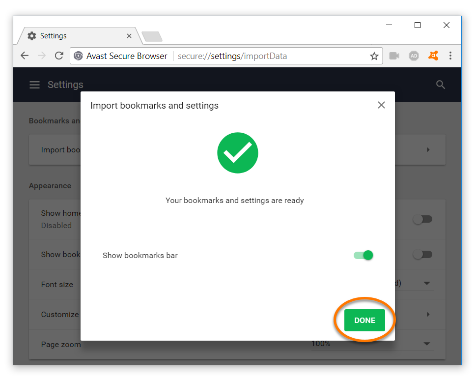 Importing Bookmarks To Avast Secure Browser Official Avast Support
