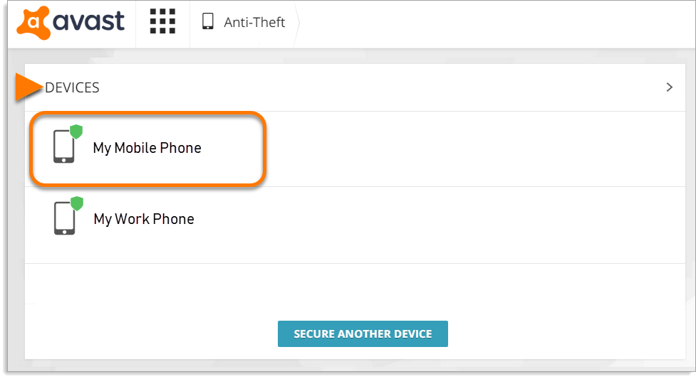 Controlling A Lost Or Stolen Android Device Remotely Using Anti Theft In Avast Mobile Security Avast