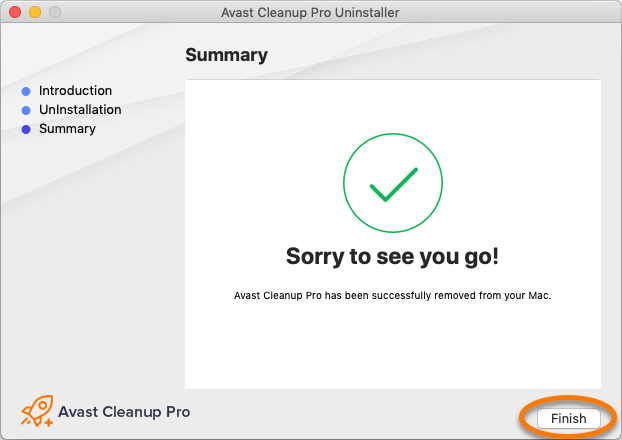 Uninstall Avast Cleanup Mac