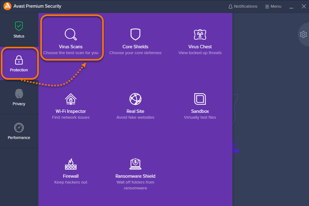 what does avast malware scan do how to