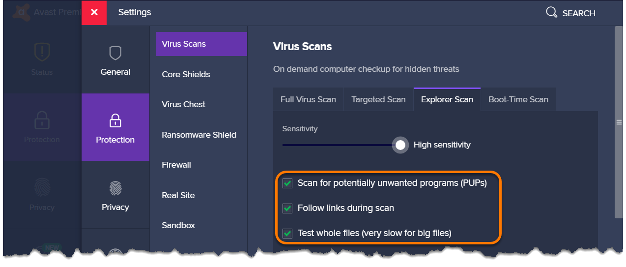 Adjusting Settings For Avast Virus Scans | Official Avast Support