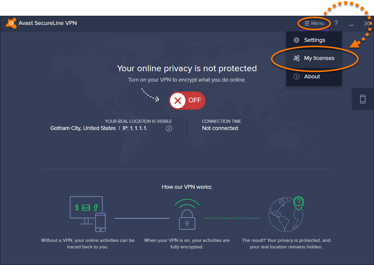 avast secureline vpn activation code