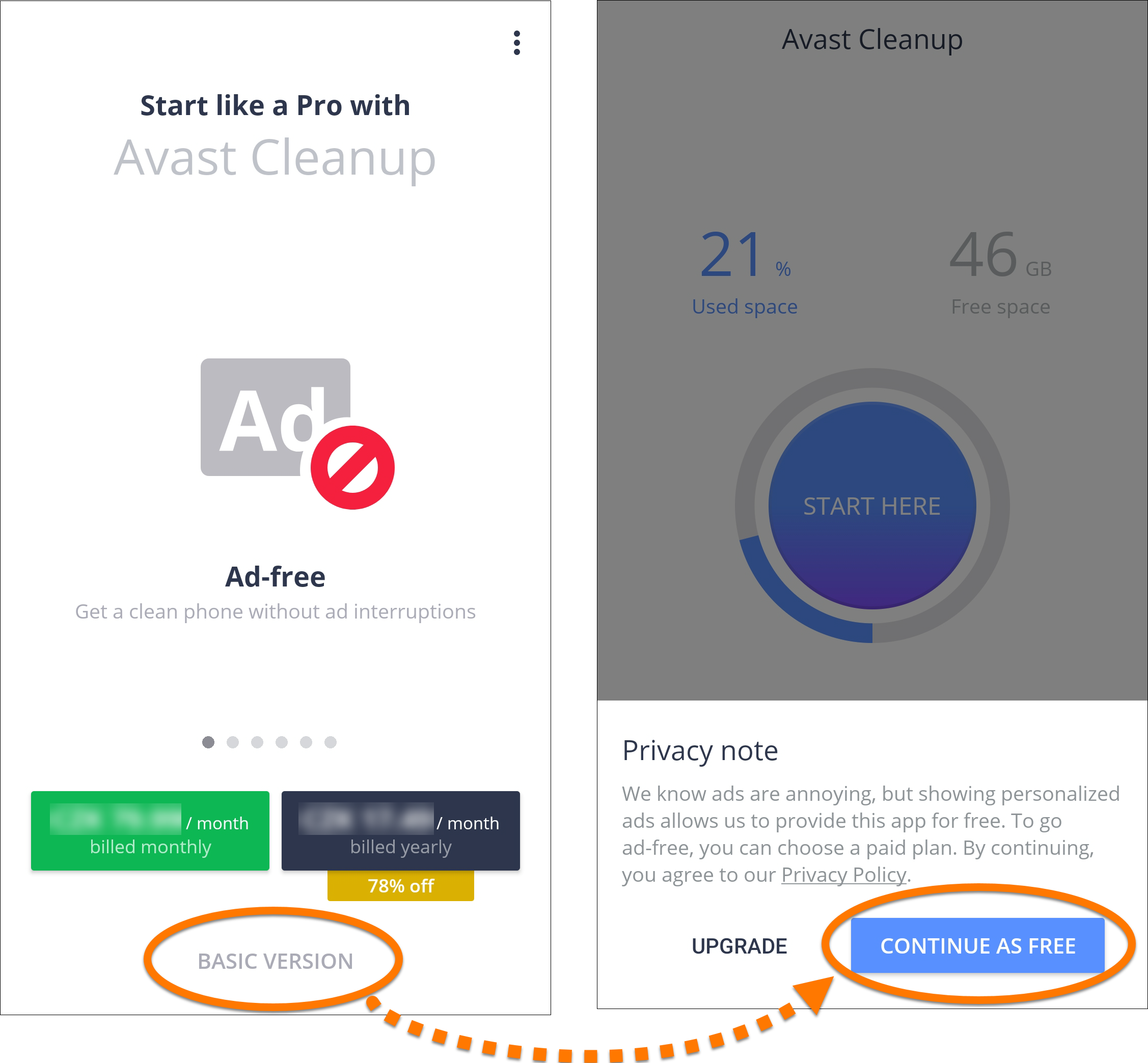 Avast cleanup на русском