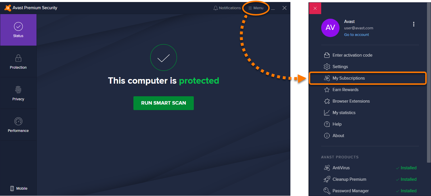 instal the new version for windows Avast Premium Security 2023 23.6.6070
