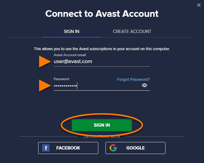 avast skype sign in
