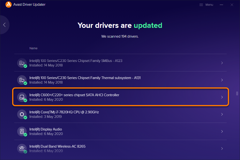 Avast Driver Updater Getting Started Avast