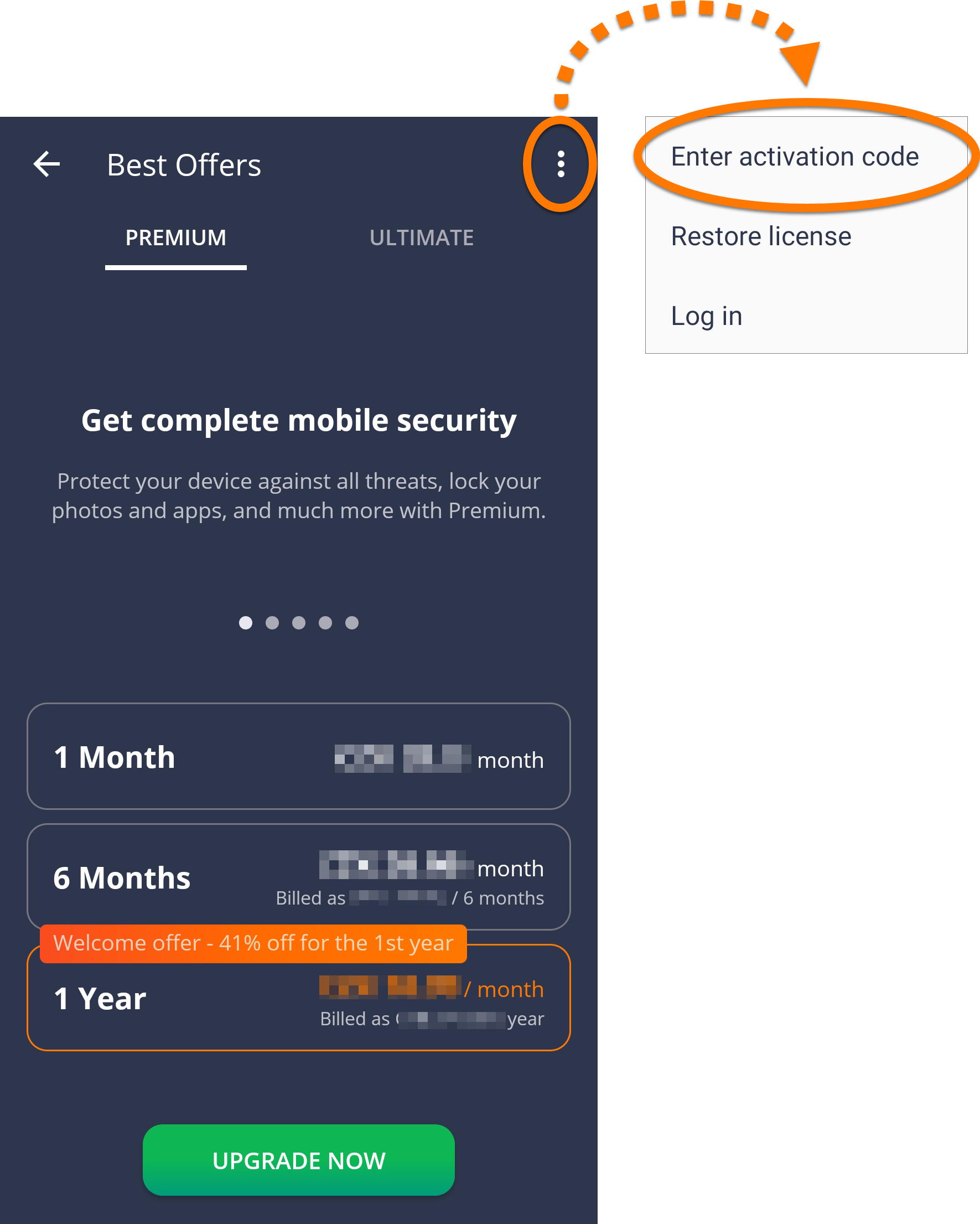 avast mobile security premium voucher code 2018 apk