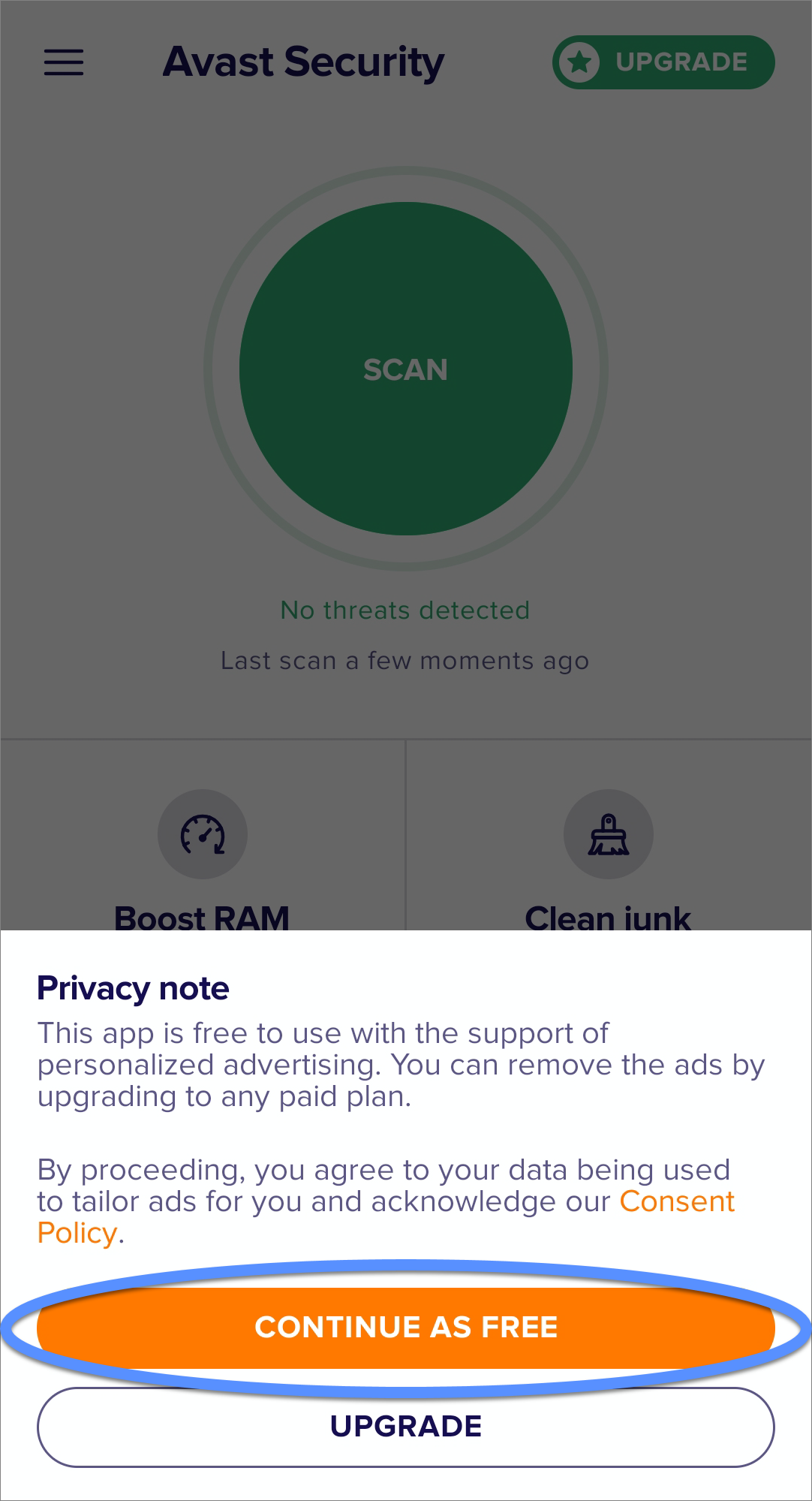 Installation d'Avast Mobile Security Support Avast officiel