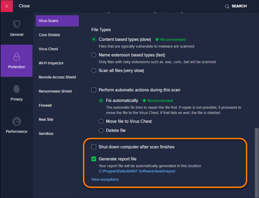 How to adjust settings for Virus Scans in Avast Antivirus | Avast