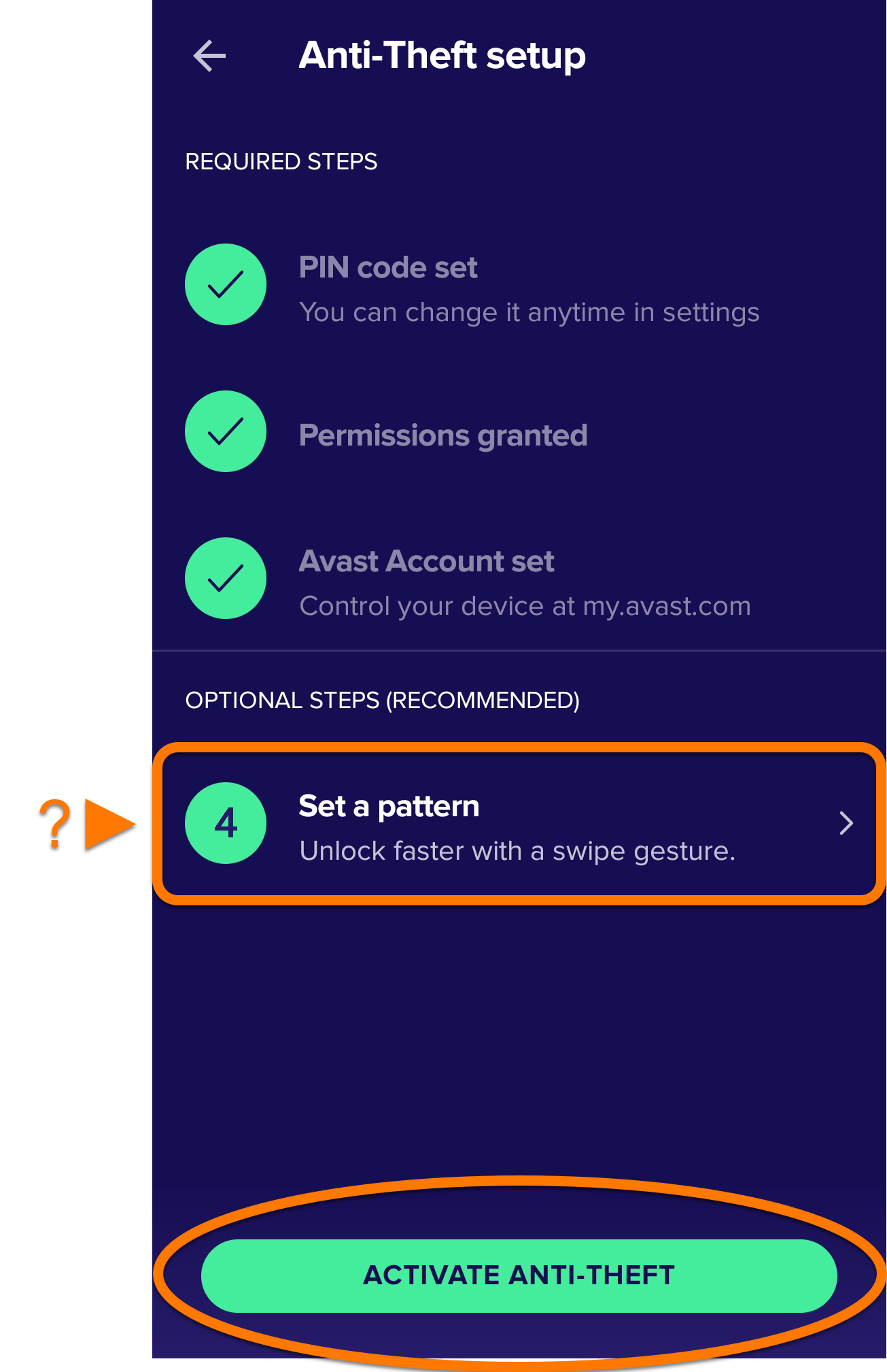 Enabling Anti Theft In Avast Mobile Security Avast