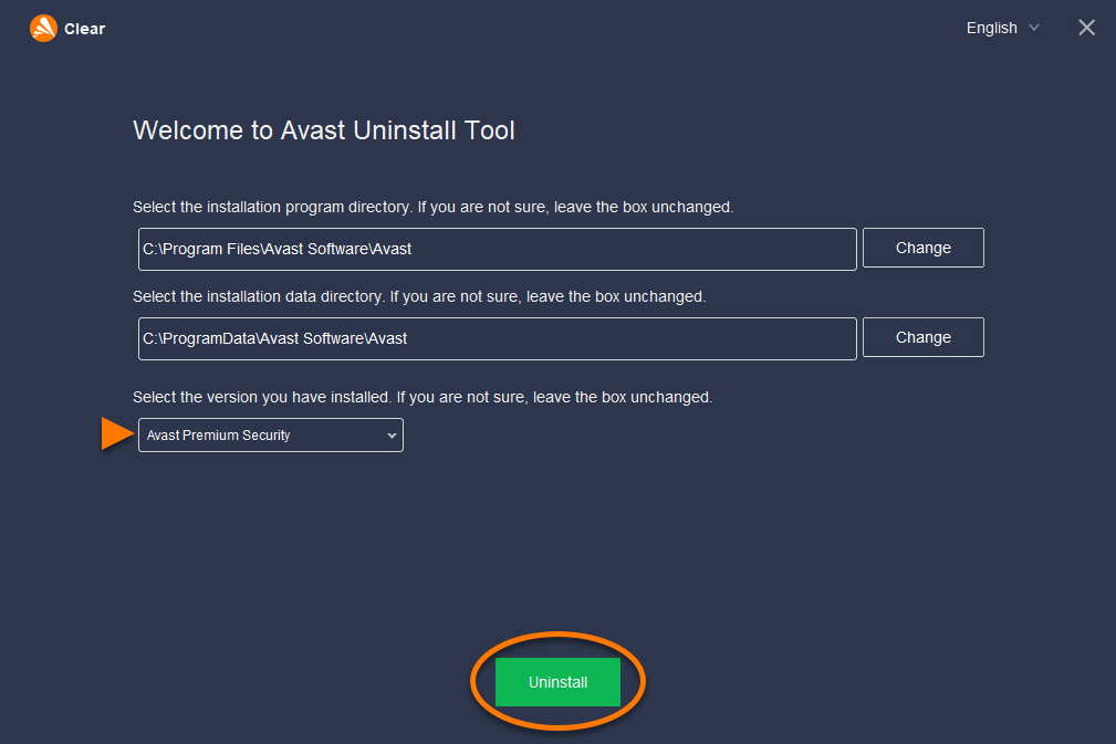 Avast Clear Uninstall Utility 23.9.8494 instal the new version for iphone