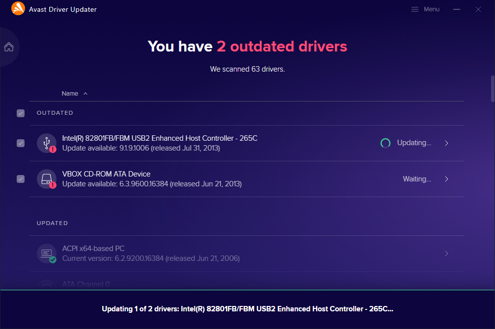 what is avast driver updater