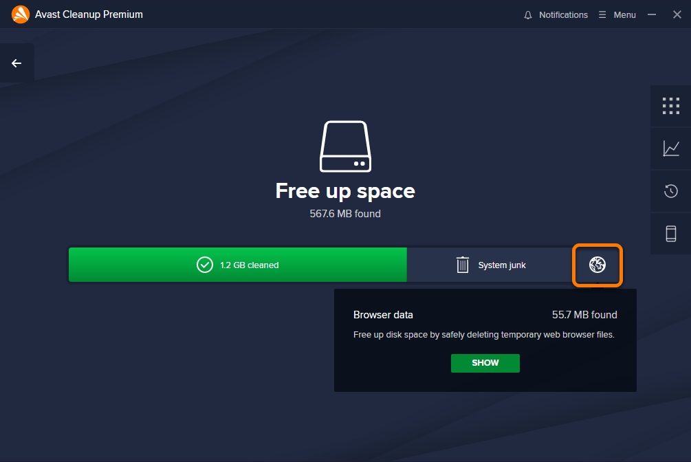 Avast cleanup apk