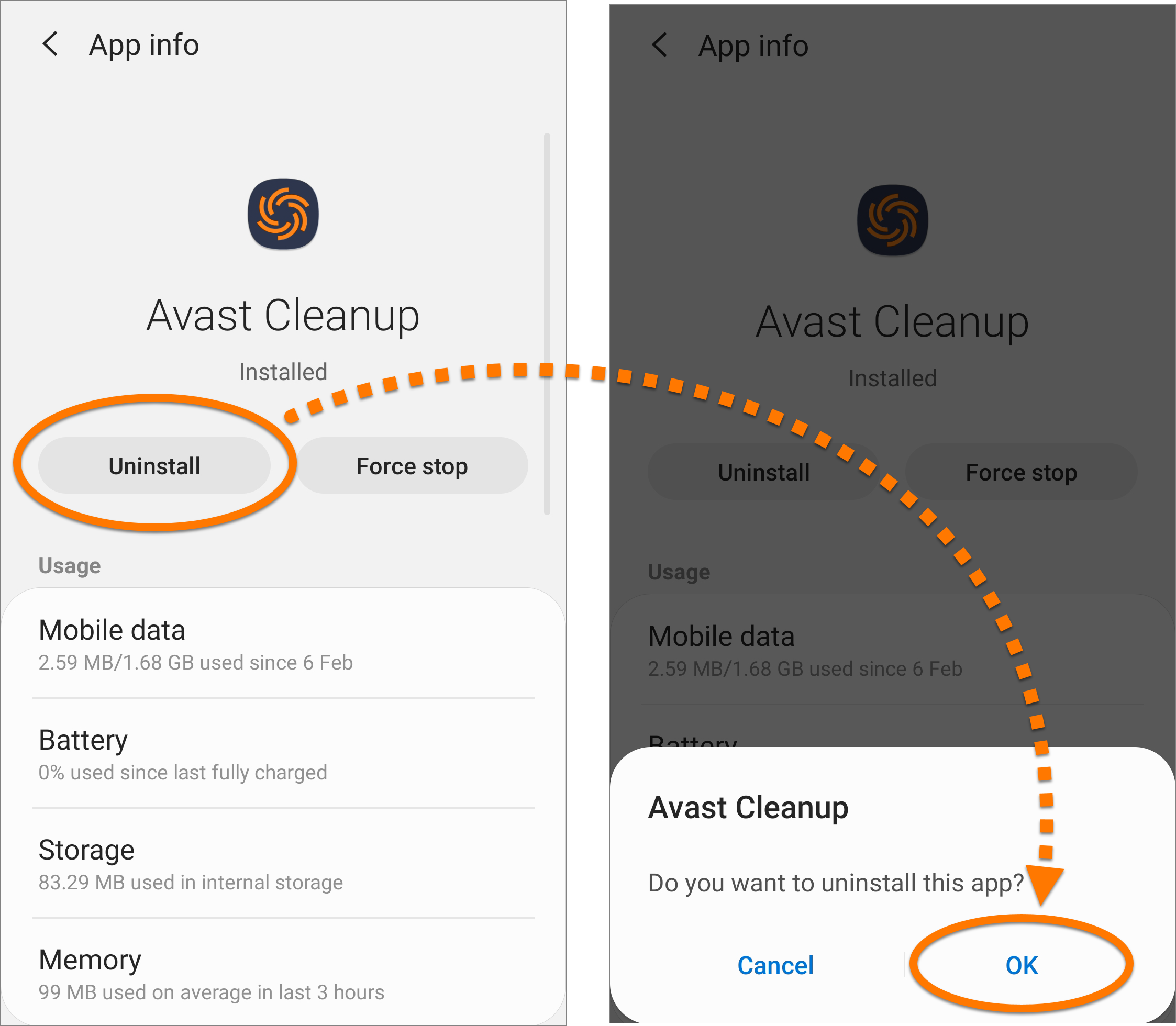 removing avast cleanup for mac