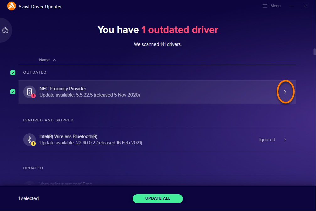 Avast driver updater код активации 2038