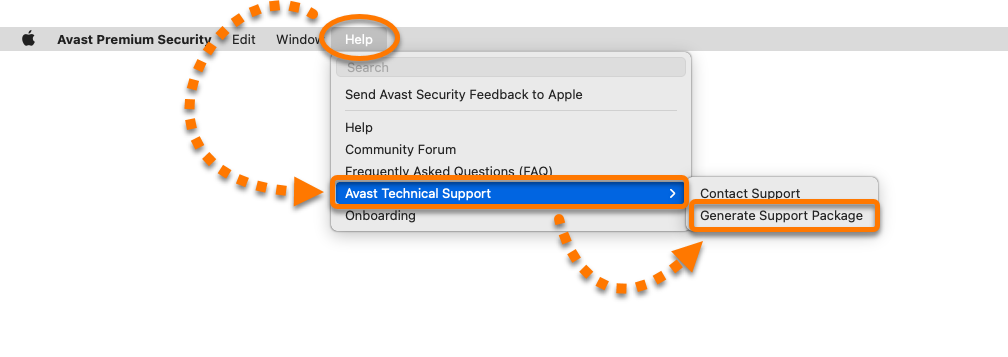avast settings for mac
