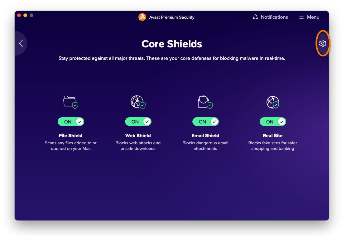 avast webshield blocking a site even after i turn it off