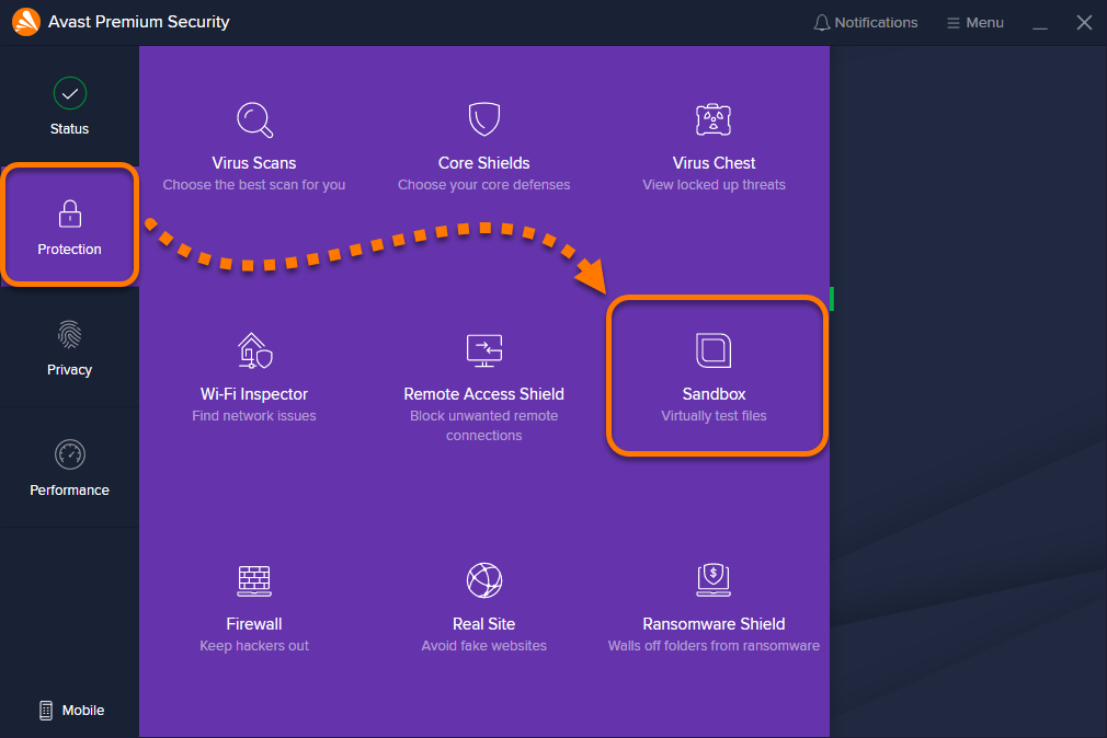 Avast sandbox что это