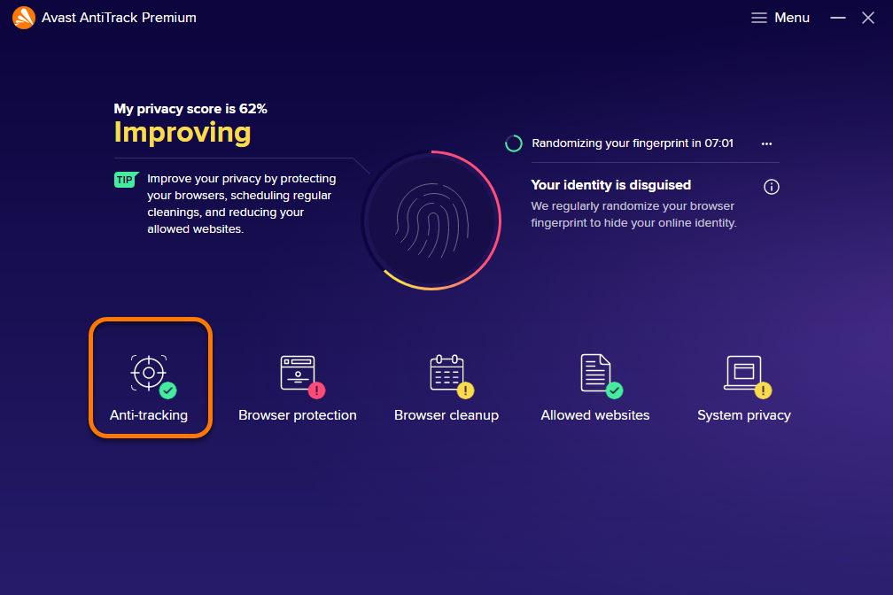 how to change avast firewall settings for att microcell