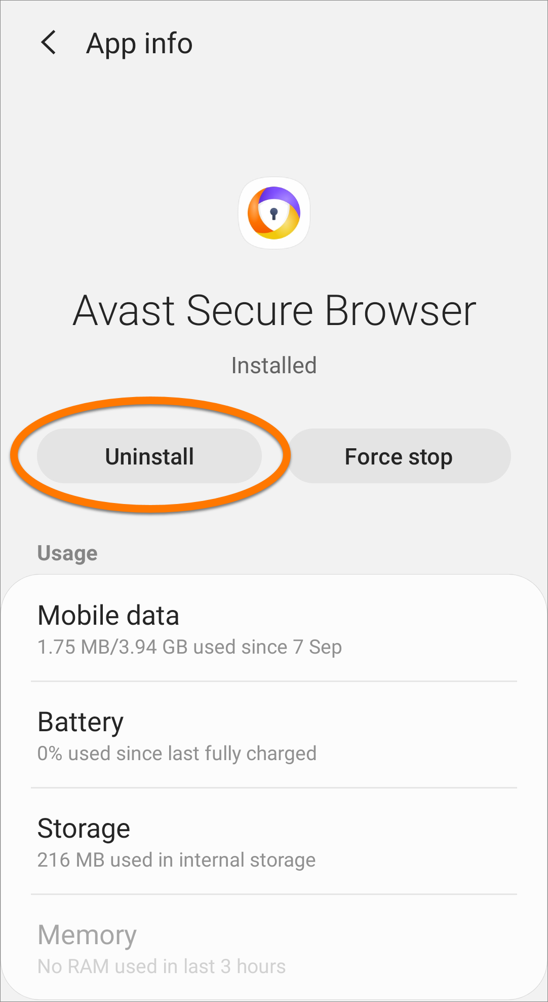 how to uninstall avast