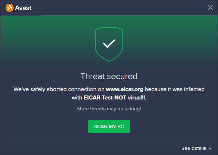 Beskytter Avast Free mot malware?