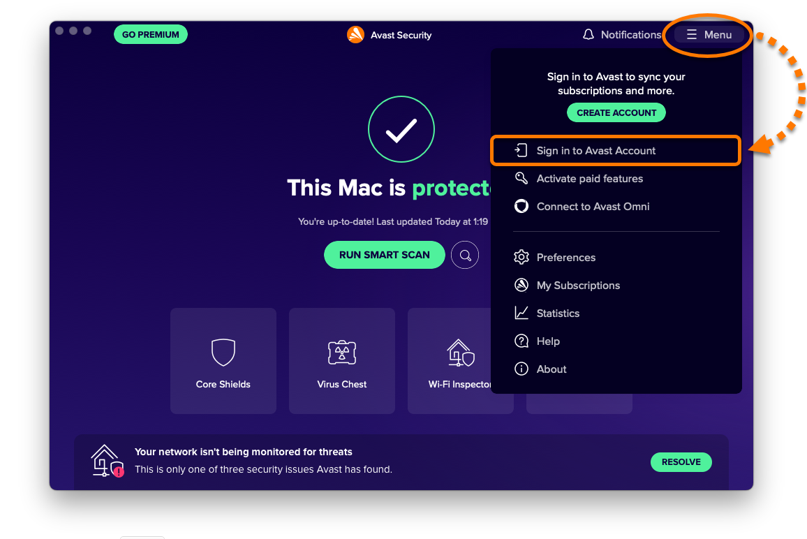 Avast Premium Security 2023 23.9.6082 download the new for ios