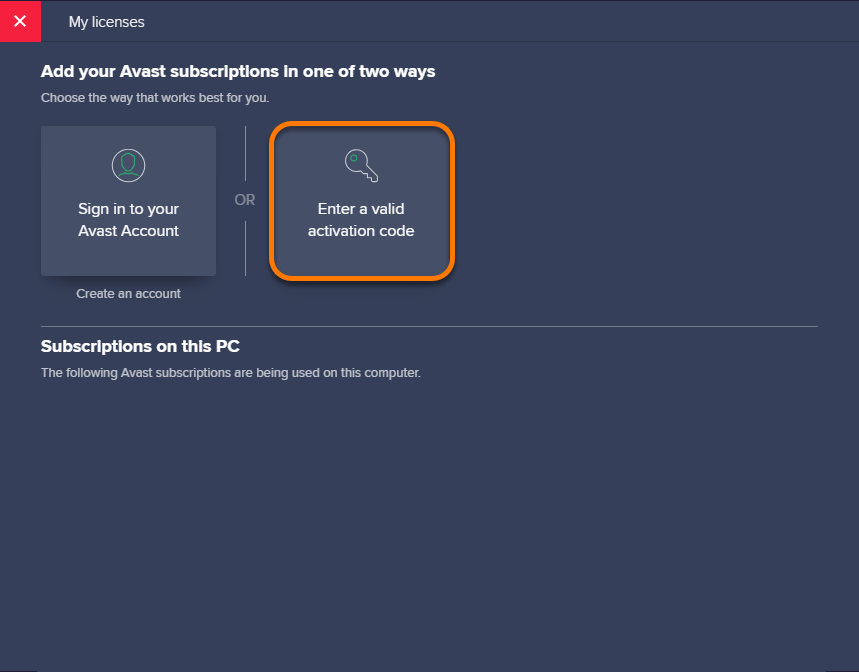 how to activate avast cleanup premium