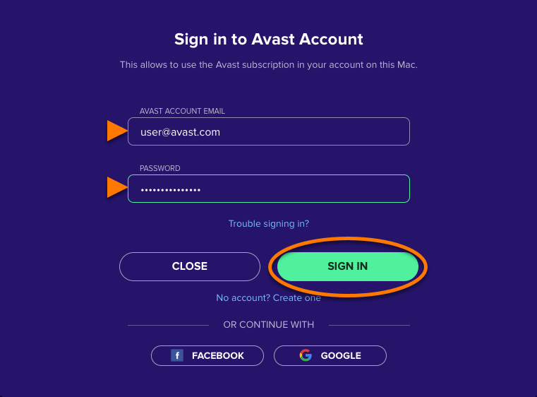 how to add device to avast account