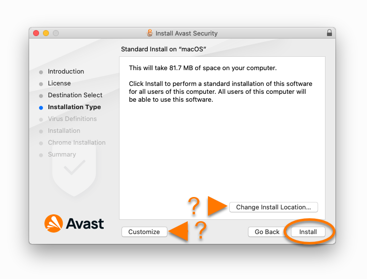 for mac instal Avast Premium Security 2023 23.10.6086