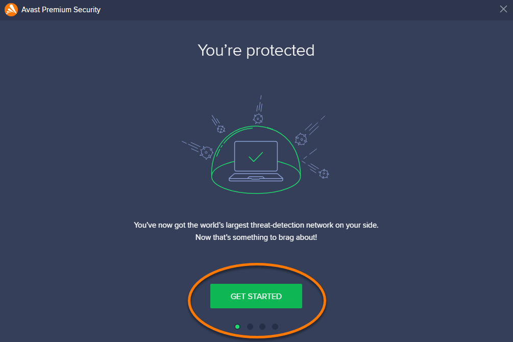 how to finish avast premium free trial